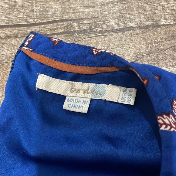 Boden - Maple Leaf Dress Long Sleeves with Pockets - Size 16 - Gently Used!! - Picture 8 of 9